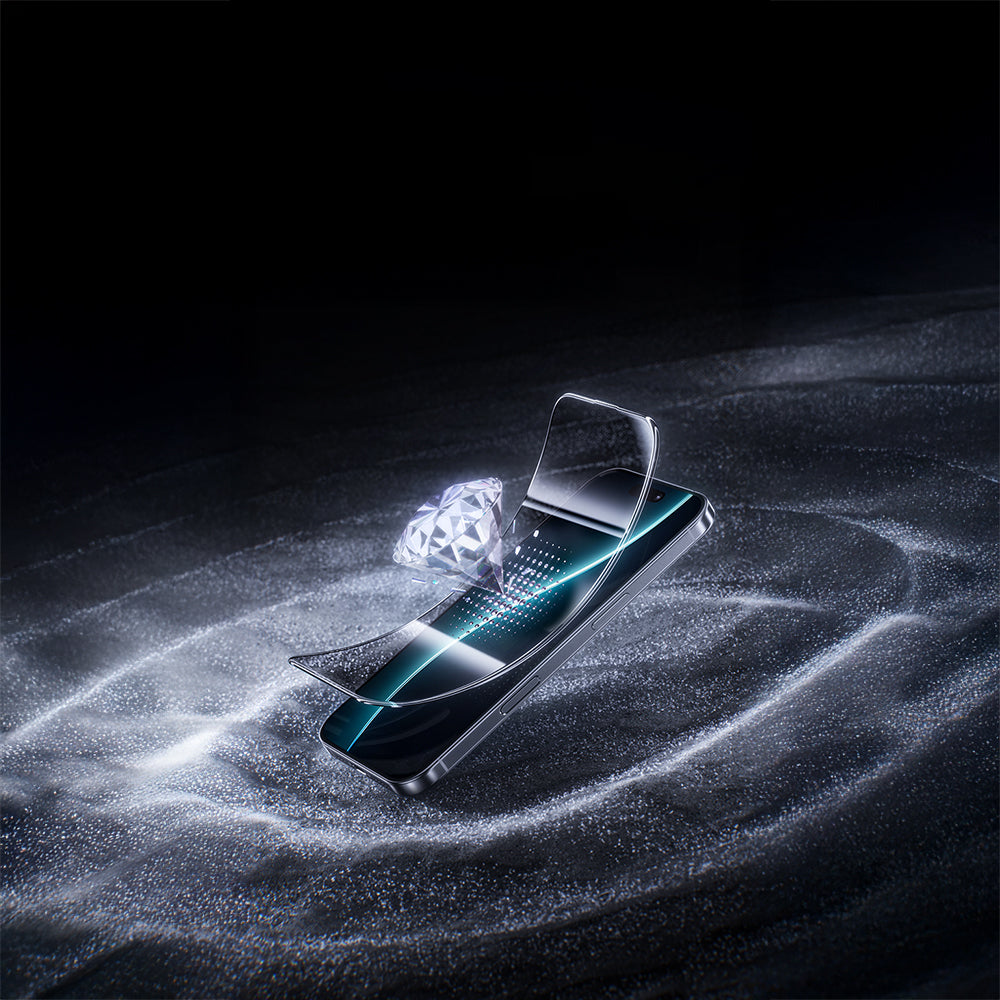 Apple iPhone 17 Air Benks Glass Warrior Privacy HD Cam Ekran Koruyucu + Kolay Uygulama Aparatlı Siyah