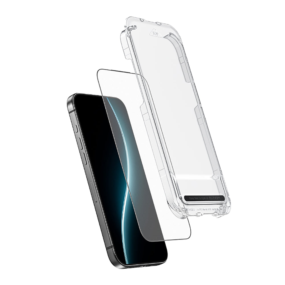 Apple iPhone 17 Benks JoyTouch Mat Oyun Ekran Koruyucu + Kolay Uygulama Aparatı Şeffaf