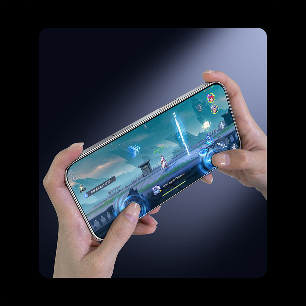 Apple iPhone 17 Benks JoyTouch Mat Oyun Ekran Koruyucu + Kolay Uygulama Aparatı Şeffaf