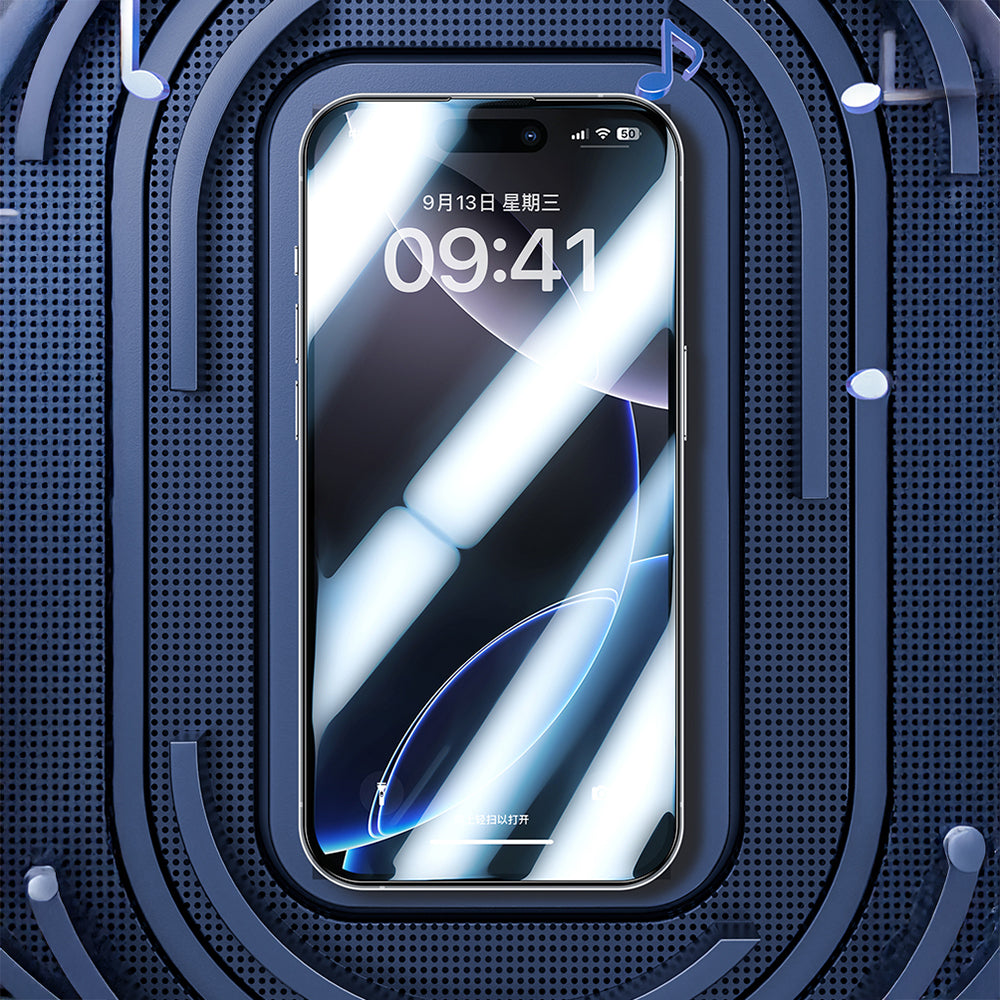 Apple iPhone 17 Benks JoyTouch Mat Oyun Ekran Koruyucu + Kolay Uygulama Aparatı Şeffaf