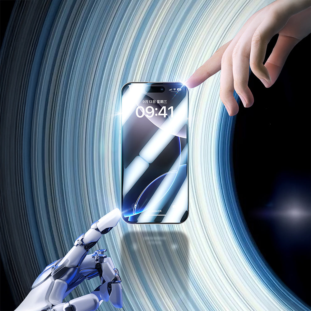 Apple iPhone 17 Benks JoyTouch Mat Oyun Ekran Koruyucu + Kolay Uygulama Aparatı Şeffaf