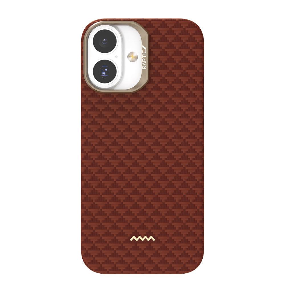 Apple iPhone 17 Kılıf M-safe Şarj Özellikli Raptic Aramid Skin Origin Serisi Kapak