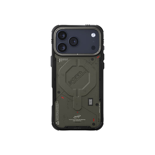 Apple iPhone 17 Pro Kılıf M-Safe Şarj Özellikli Airbag Tasarımlı Skinarma Vigor Kapak