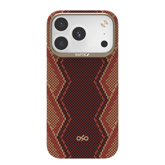 Apple iPhone 17 Pro Kılıf M-safe Şarj Özellikli Raptic Aramid Skin Bionic Serisi Kapak