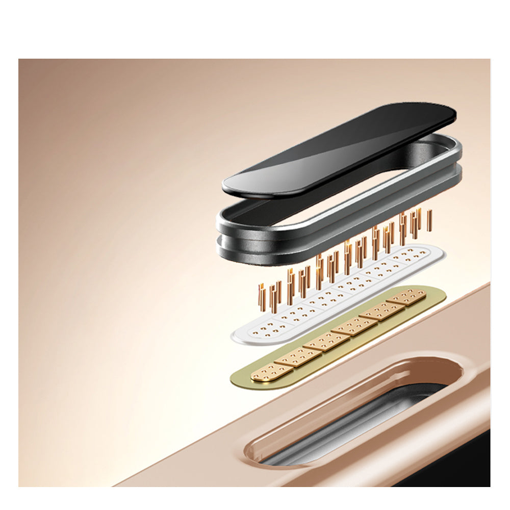 Apple iPhone 17 Pro Kılıf M-safe Şarj Özellikli Standlı Leto Kapak Siyah