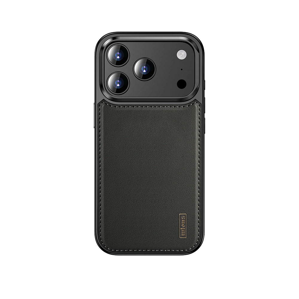 Apple iPhone 17 Pro Kılıf M-safe Şarj Özellikli Standlı Leto Kapak Siyah