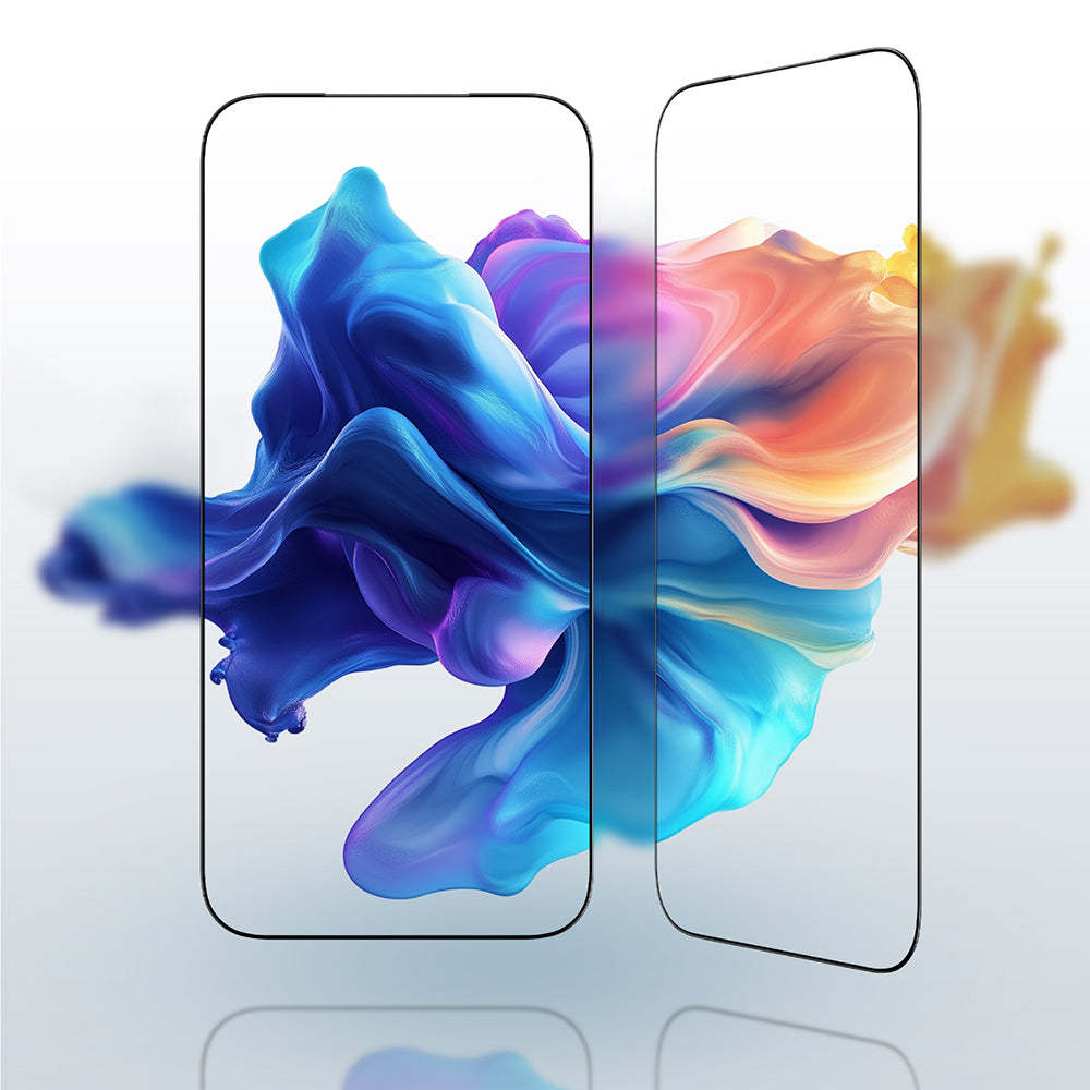 Apple iPhone 17 Pro Max Amazingthing Radix Parmak İzi Bırakmayan Temperli Cam Ekran Koruyucu Şeffaf