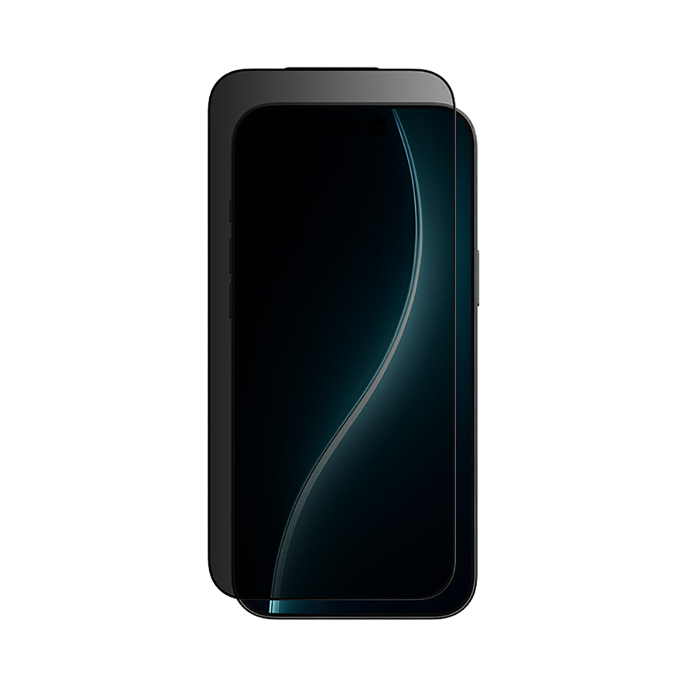 Apple iPhone 17 Pro Max Benks Glass Warrior Privacy HD Cam Ekran Koruyucu + Kolay Uygulama Aparatlı Siyah