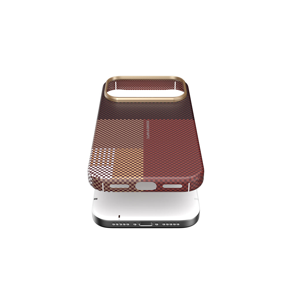 Apple iPhone 17 Pro Max Kılıf M-safe Şarj Özellikli Raptic Aramid Skin Transform Serisi Kapak Mavi