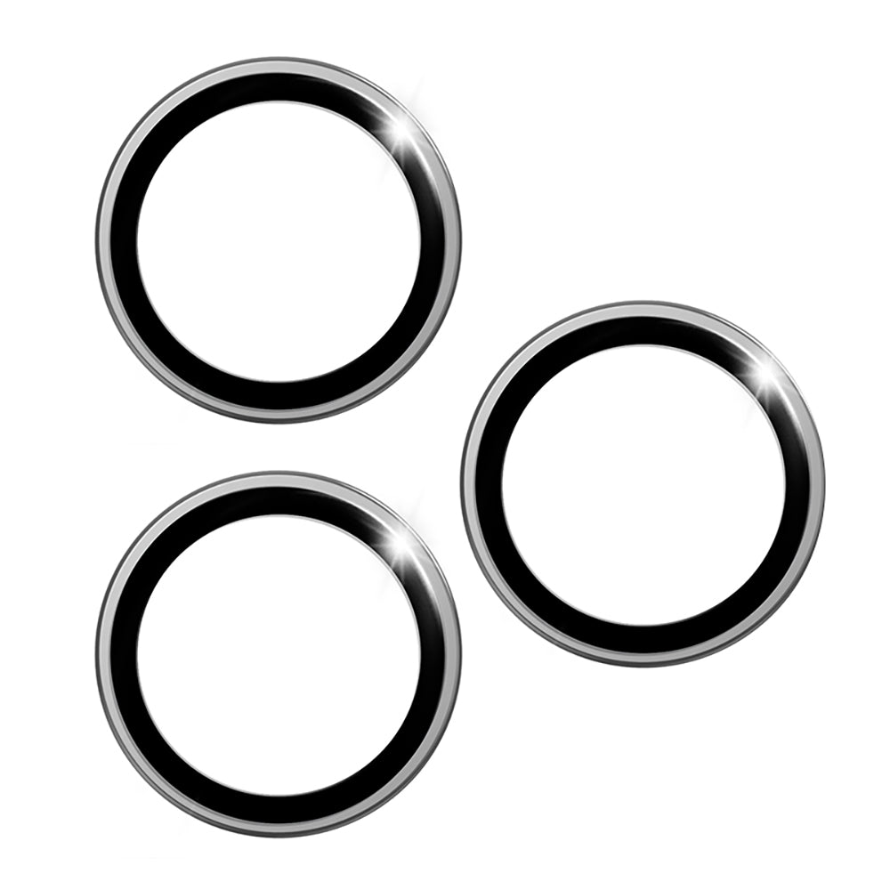 Apple iPhone 17 Pro Max Wiwu LG-003 Lens Guard Çizilmeye Karşı Dayanıklı Safir Kamera Lens Koruyucu Gri