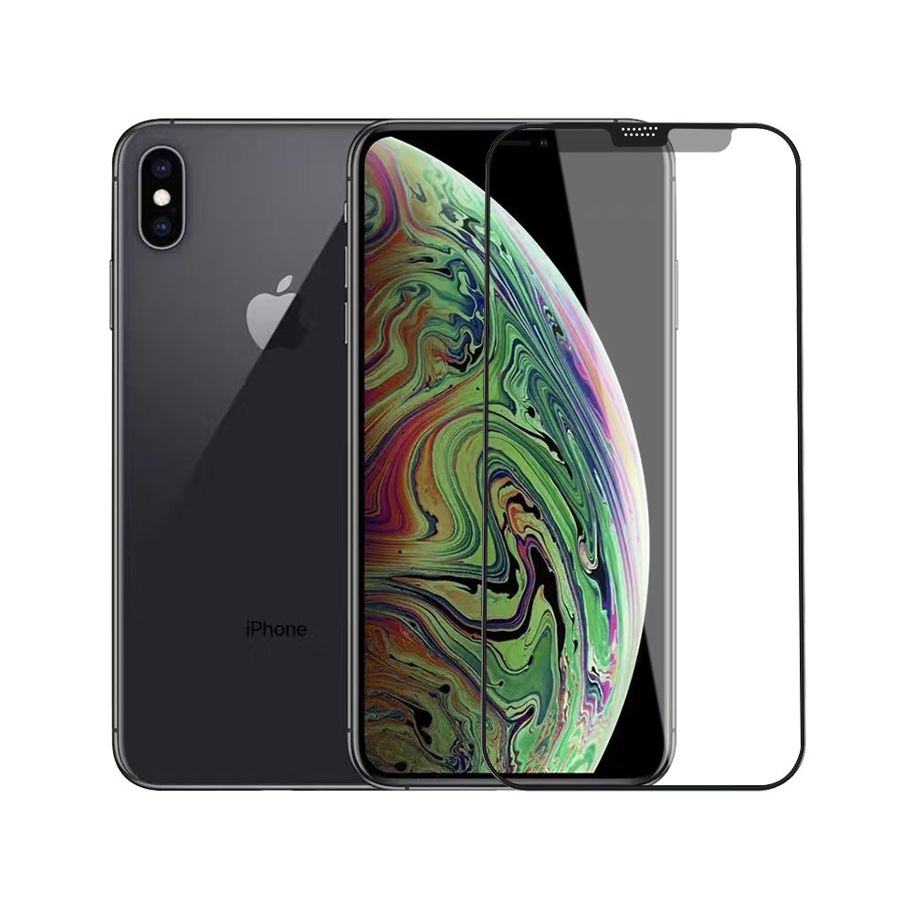 iPhone X Wiwu iVista Screen Matte Ultra Güçlü Temperli Mat Ekran Koruyucu Siyah