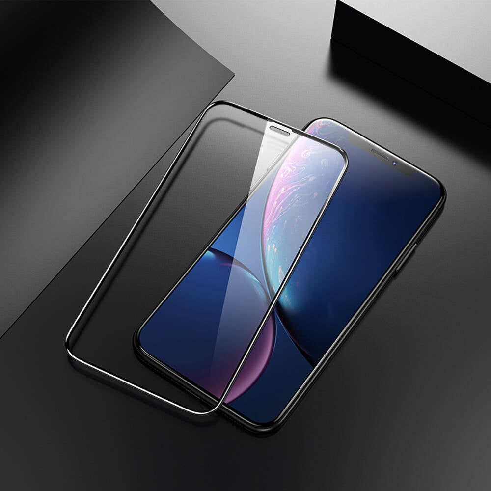 iPhone XR 6.1 Hidrofobik Ve Oleofobik Özellikli Benks Air Shield Ekran Koruyucu 10"lu Paket Şeffaf