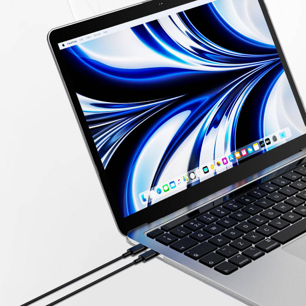Macbook 13.3" Pro 2020 Wiwu Macbook iShield Standlı Shield Kılıf Beyaz