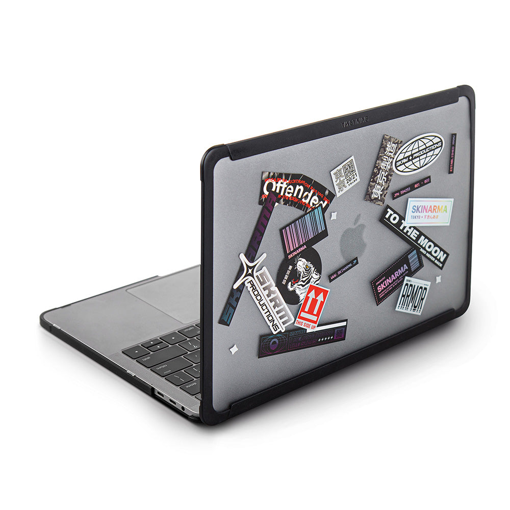 Macbook 13.6" Air M3 A3113 SkinArma Henko Klipsli Kurulum Özellikli Kılıf Renksiz