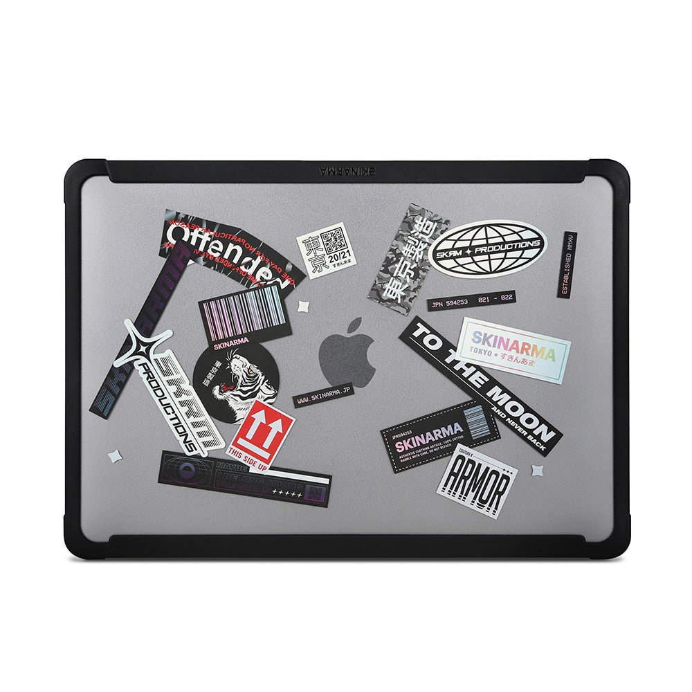 Macbook 13.6" Air M3 A3113 SkinArma Henko Klipsli Kurulum Özellikli Kılıf Renksiz