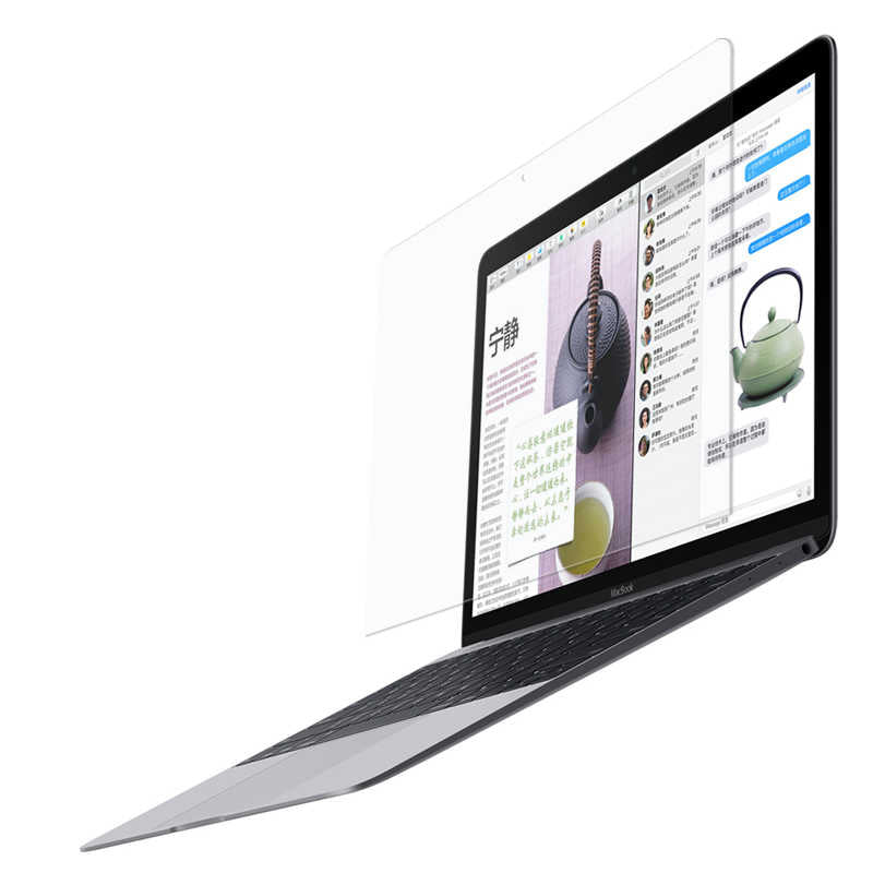 Macbook 13.6" Air M3 A3113 Wiwu Parlak Ekran Koruyucu Renksiz