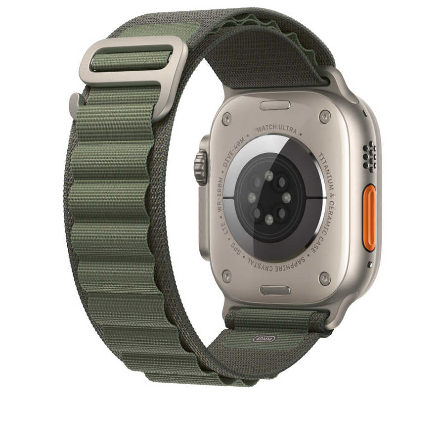 Apple Watch 7 45mm Kordon Wiwu WU-01 Hasır Örgü Strap Kayış