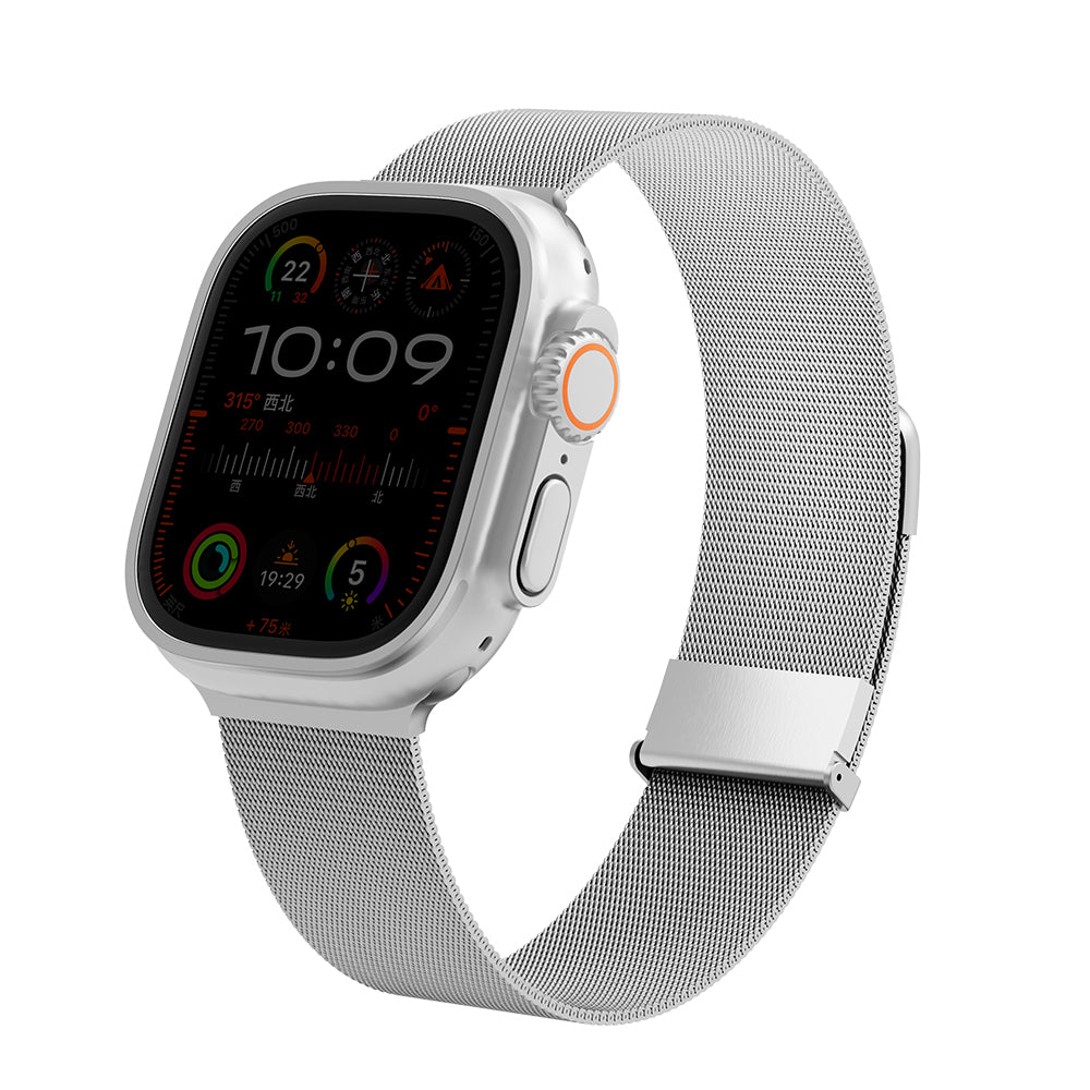 Apple Watch Ultra 49mm Wiwu MagFlex Secure Serisi Metal Kordon