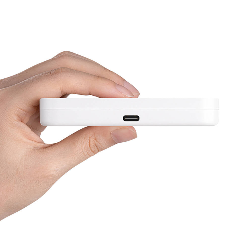 Benks W12-01 Telefon&Akıllı Saat&Kulaklık İçin 15W 3in1 Katlanabilir Magnetik Kablosuz Şarj Standı Siyah