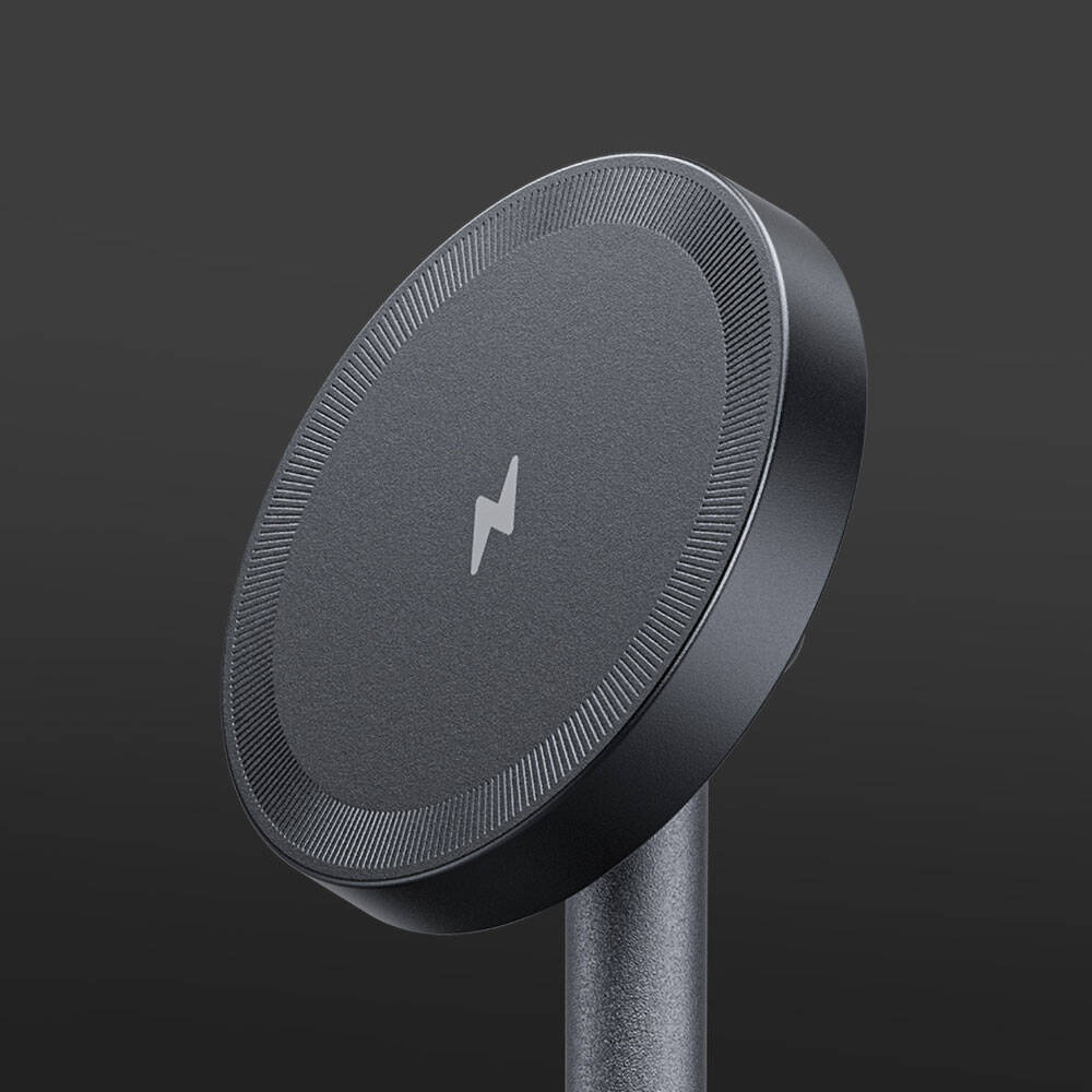 Benks W16 3in1 Telefon&Akıllı Saat&Kulaklık Kablosuz Şarj Standı Siyah