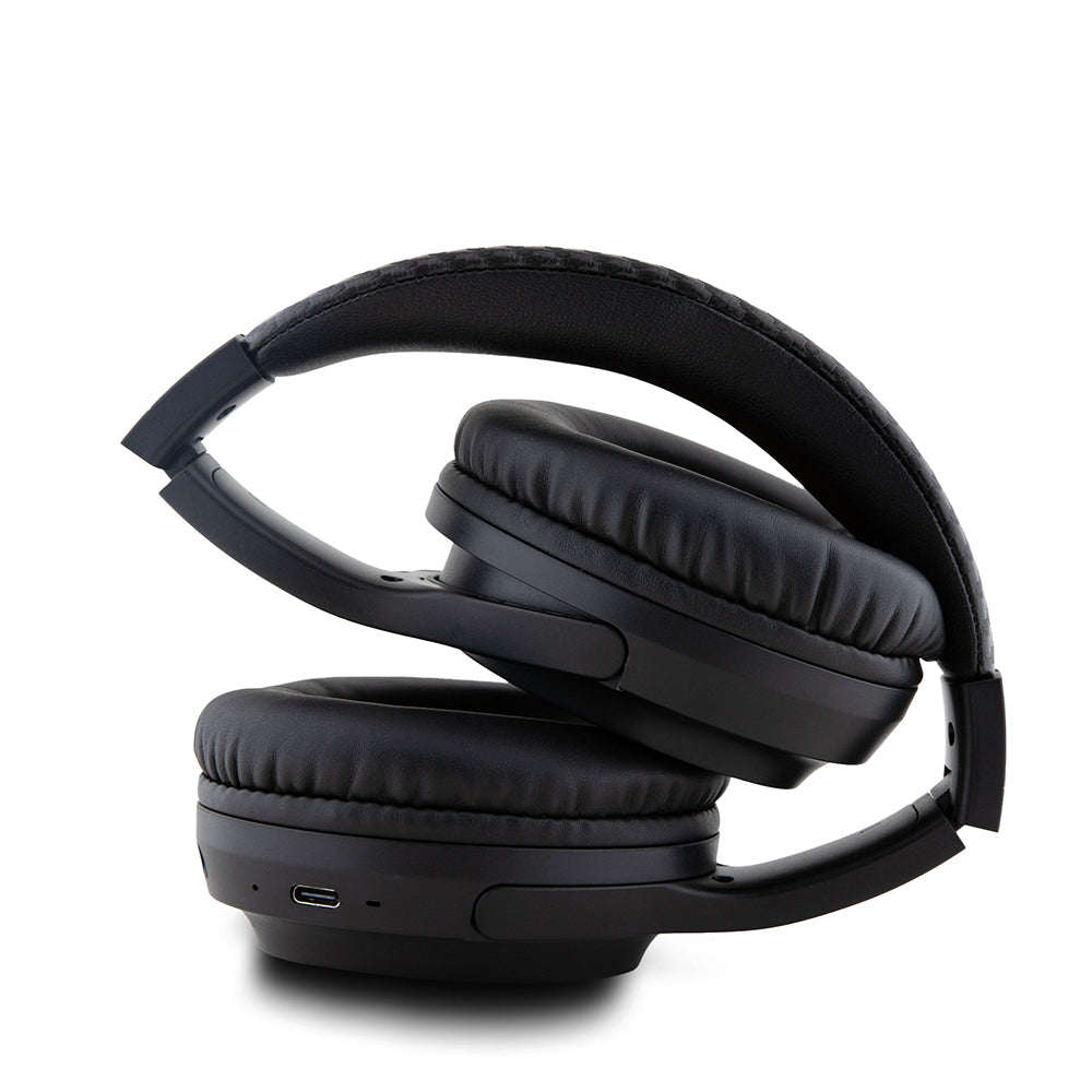 BMW Orjinal Lisanslı ENC Özellikli Kulak Üstü Bluetooth Kulaklık M Edition Baskı Logolu v5.3 Siyah