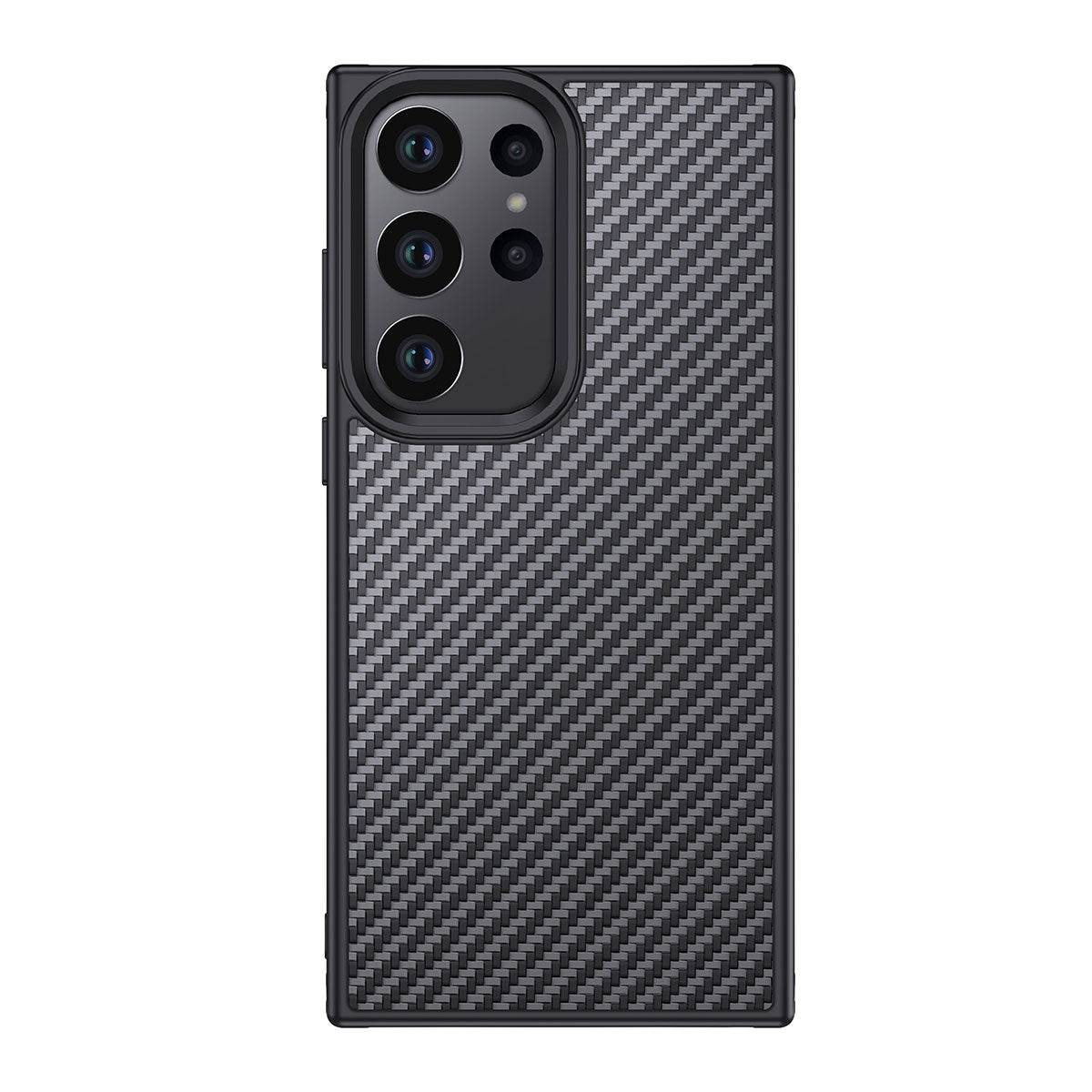 Galaxy S23 Ultra Kılıf Aramid Karbon Fiber M-safe Özellikli Wlons Radison Kapak