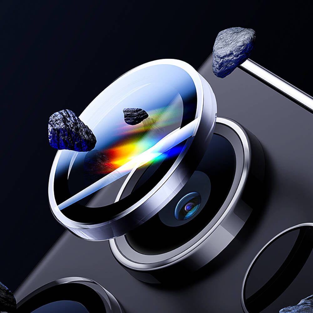 Galaxy S24 Benks King Kong PVD Kamera Lens Koruyucu Renksiz