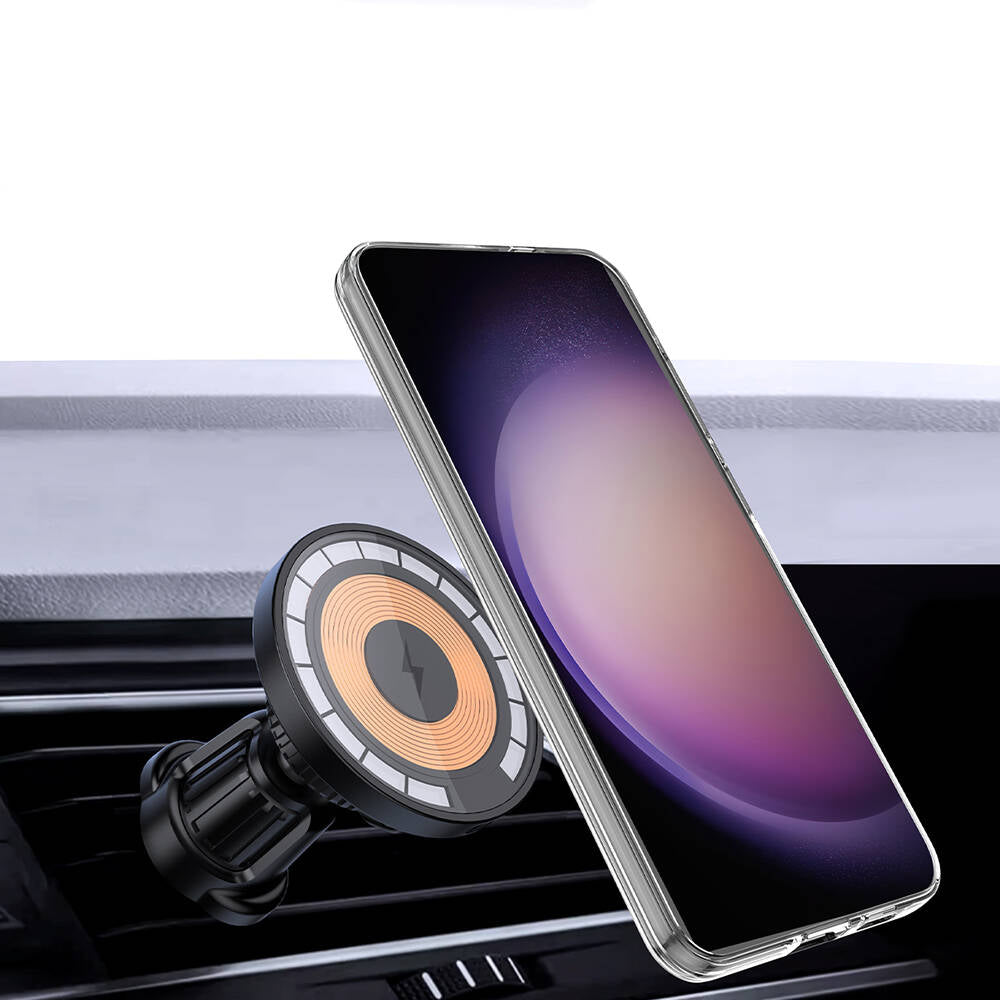 Galaxy S24 Plus Kılıf Magsafe Şarj Özellikli Wlons Efsane Kılıf Renksiz