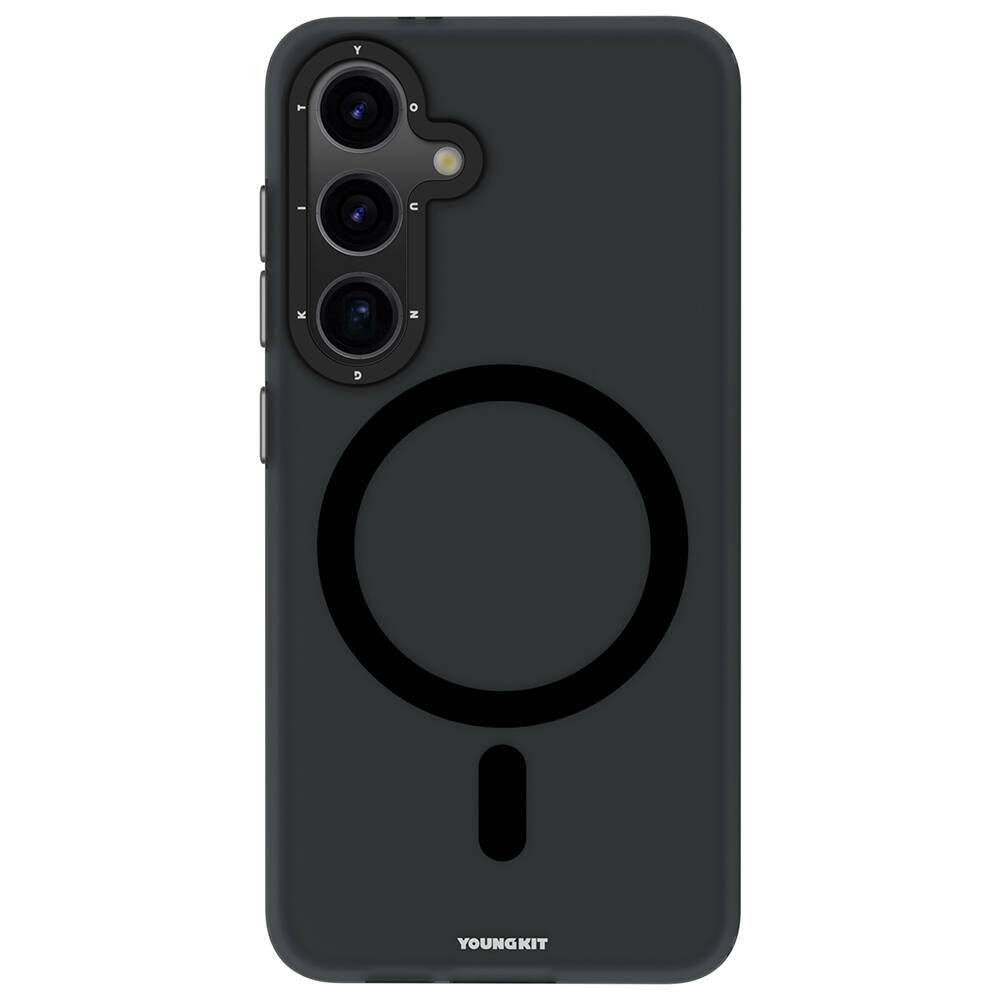 Galaxy S24 Plus Kılıf M-safe Şarj Özellikli Youngkit Hidden Sand Serisi Kapak