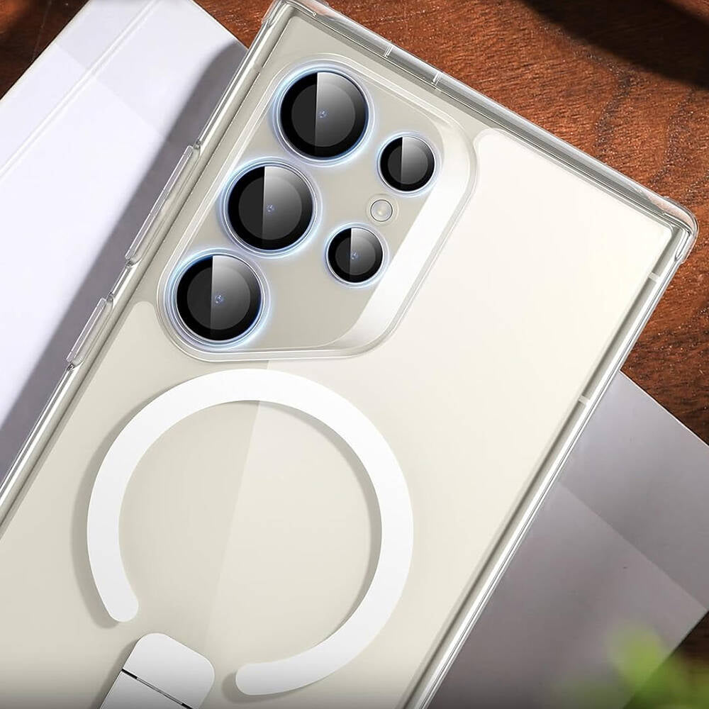 Galaxy S24 Plus Wiwu LG-008 Lens Guard Darbelere Karşı Dayanıklı Kamera Lens Koruyucu Şeffaf