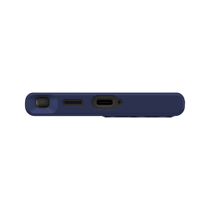 Galaxy S24 Ultra Kılıf Magsafe Şarj Özellikli Şeffaf Arka Yüzey Benks MagClap TPU Çerçeve Kılıf Gri