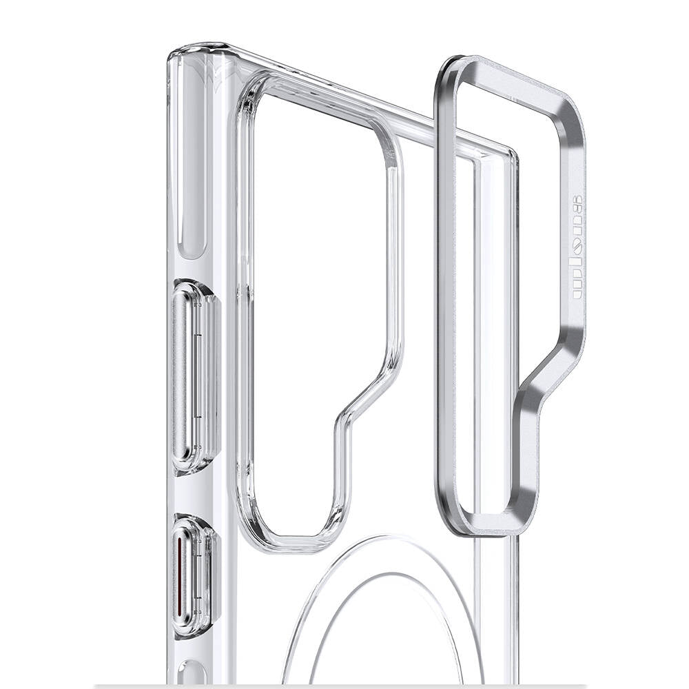 Galaxy S24 Ultra Kılıf Magsafe Şarj Özellikli Wlons Efsane Kılıf Renksiz