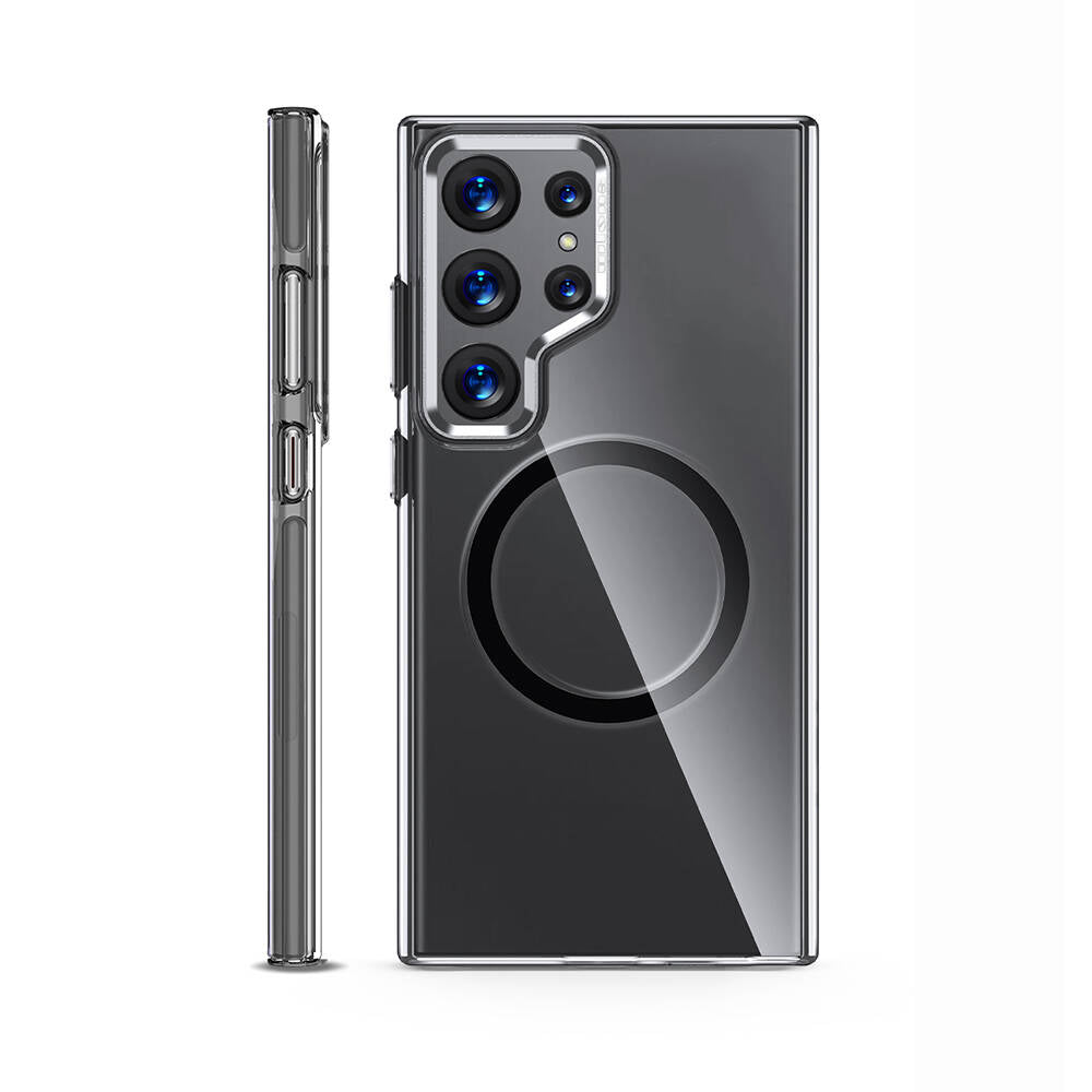 Galaxy S24 Ultra Kılıf Magsafe Şarj Özellikli Wlons Efsane Kılıf Renksiz