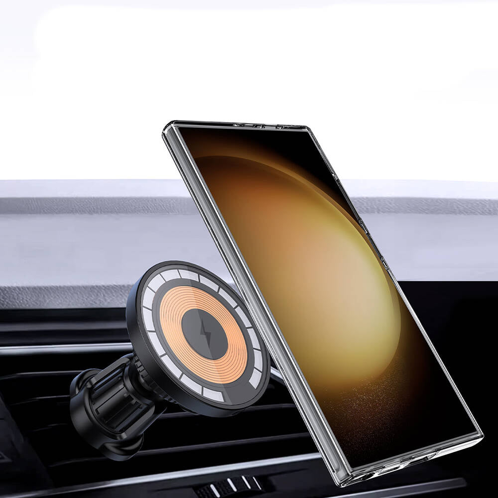 Galaxy S24 Ultra Kılıf Magsafe Şarj Özellikli Wlons Efsane Kılıf Renksiz