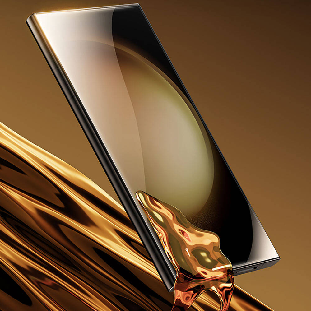 Galaxy S25 Benks Glass Warrior Cam Ekran Koruyucu + Kolay Uygulama Aparatlı Siyah