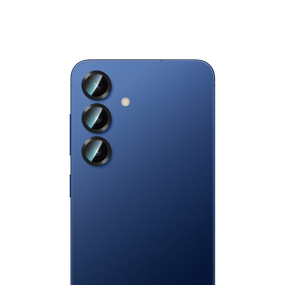 Galaxy S25 Plus CaseWorld Alloy Serisi Oleofobik Anti Reflective Kamera Lens Koruyucu Mavi