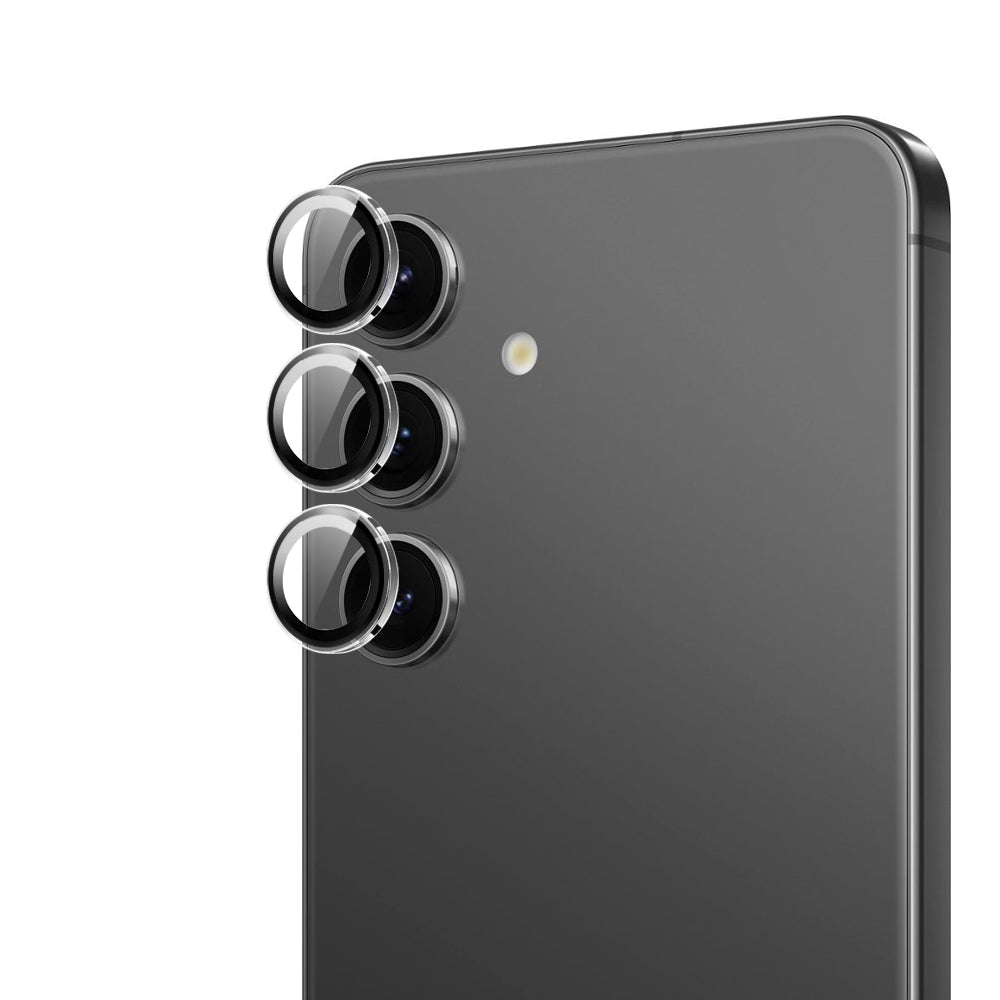 Galaxy S25 Plus Wiwu LG-010 Lens Guard Oleofobik Anti Reflective Kamera Lens Koruyucu + Kolay Uygulama Aparatlı Şeffaf