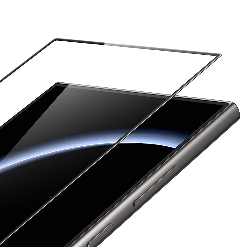 Galaxy S25 Ultra Benks Glass Warrior HD Cam Ekran Koruyucu + Kolay Uygulama Aparatlı Siyah