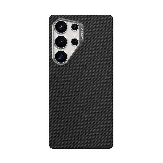 Galaxy S25 Ultra Kılıf M-safe Şarj Özellikli 600D Metal Kamera Çerçeveli Raptic Aramid Fiber Serisi Kapak