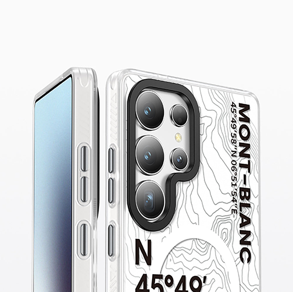 Galaxy S25 Ultra Kılıf Magsafe Şarj Özellikli Benks Dynamic Summit Serisi Kılıf Beyaz