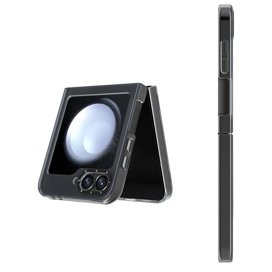 Galaxy Z Flip 6 Kılıf Magsafe Şarj Özellikli Youngkit Hidden Sand Serisi Kılıf Beyaz