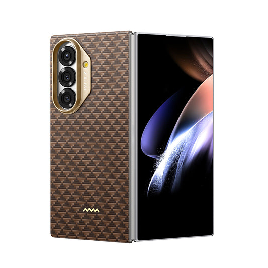 Galaxy Z Fold 7 Kılıf M-safe Şarj Özellikli Raptic Aramid Skin Origin Serisi Kapak Lacivert