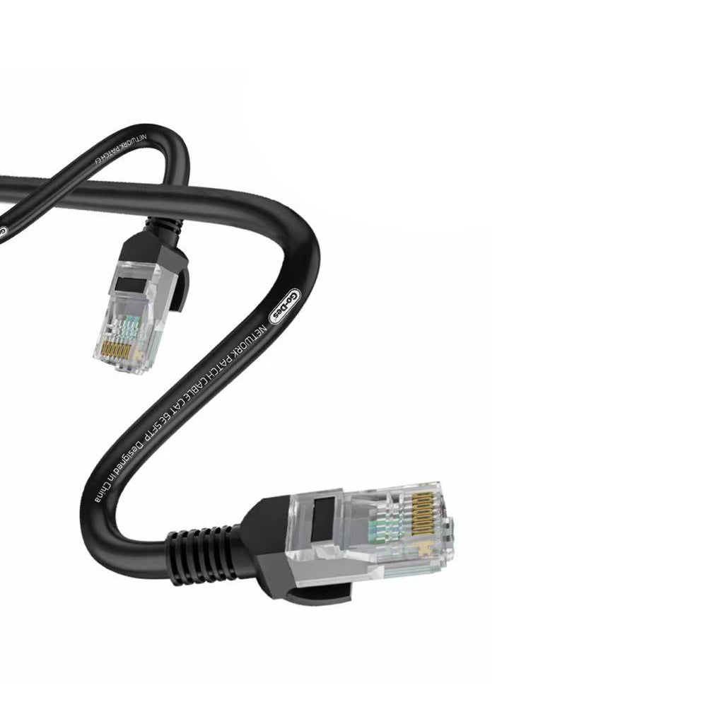 Go Des GD-HM891 1000Mbps Aktarım Hızlı RJ45 Ethernet Kablosu 15M Siyah