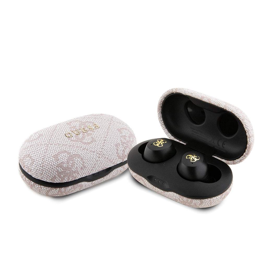 Guess Orjinal Lisanslı Klasik Metal Yazı Logolu TWS Kulak İçi Bluetooth Kulaklık