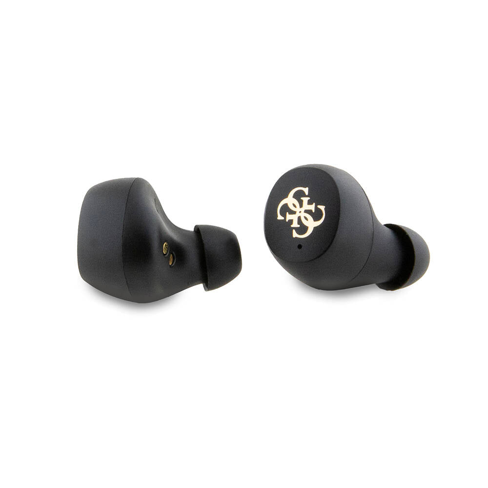 Guess Orjinal Lisanslı Klasik Metal Yazı Logolu TWS Kulak İçi Bluetooth Kulaklık Pembe