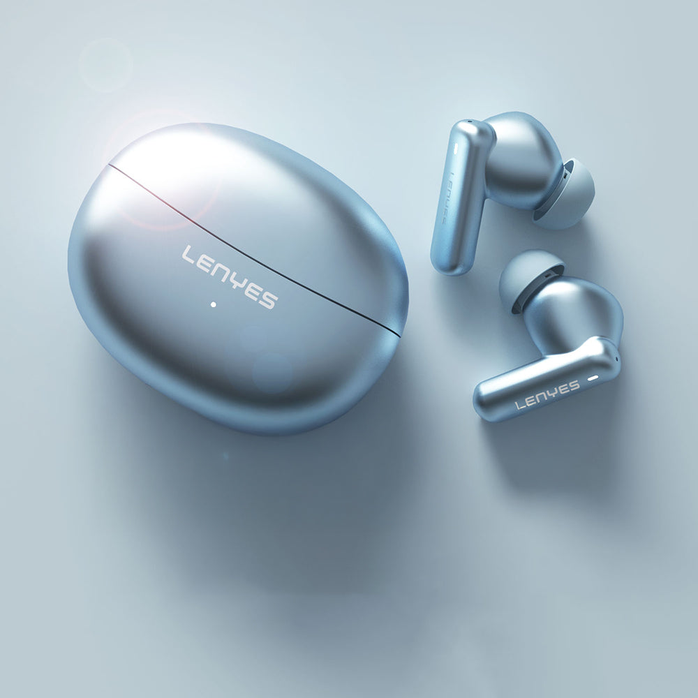 Lenyes Air 100 ANC Özellikli ENC Teknolojili Kulak İçi Bluetooth v5.3 Kulaklık Yeşil