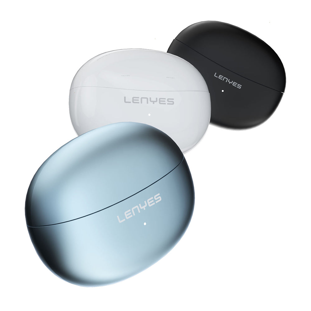 Lenyes Air 100 ANC Özellikli ENC Teknolojili Kulak İçi Bluetooth v5.3 Kulaklık Siyah