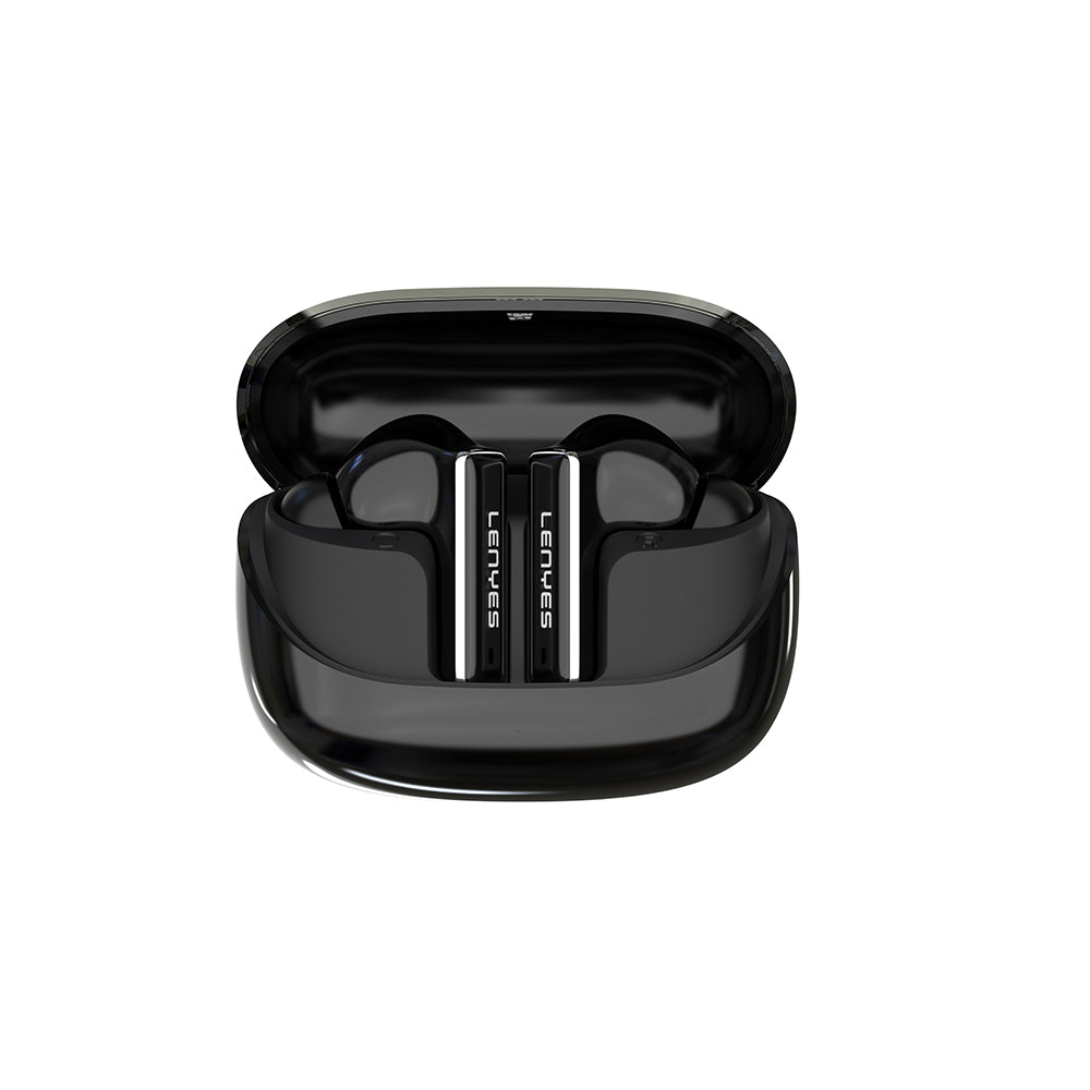 Lenyes Air 101 ANC Özellikli ENC Teknolojili Kulak İçi Bluetooth v5.4 Kulaklık Siyah