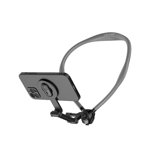 Lenyes CR197 Eller Serbest Magnetik Boyun Askılı Telefon Tutucu