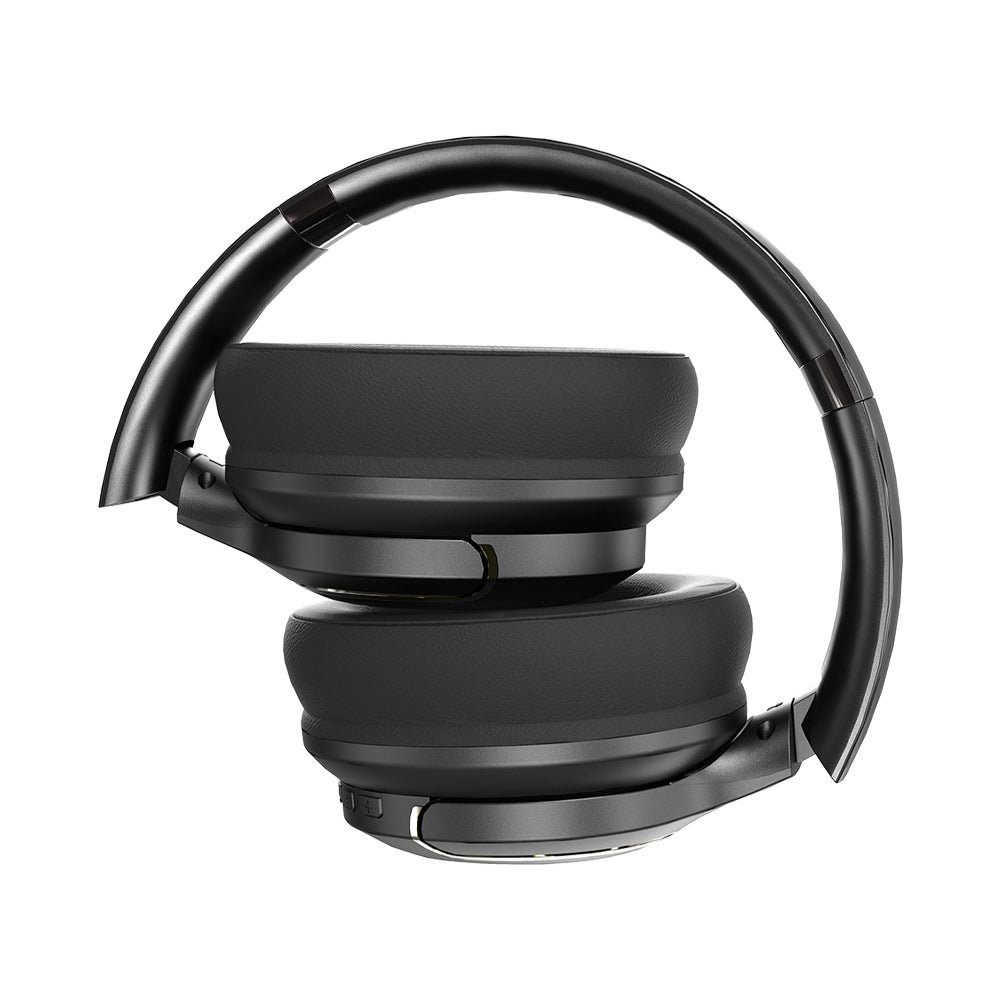 Lenyes LH61 Katlanabilir Tasarımlı TWS Kulak Üstü Bluetooth Kulaklık v5.4 Siyah